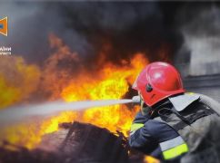 Через ворожий обстріл у Харківському районі сталася пожежа — ДСНС