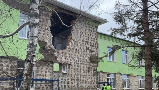 В Старом Салтове восстанавливают здание амбулатории, разбитое оккупантами