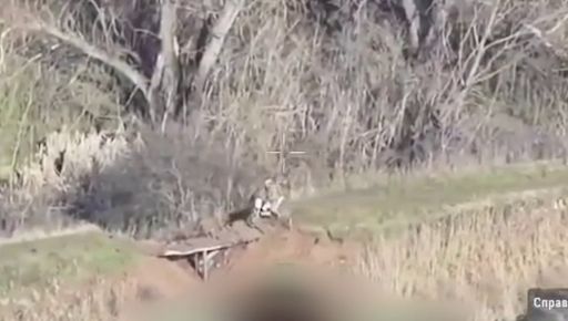 На Харківщині гравітація зупинила російського мотоштурмовика