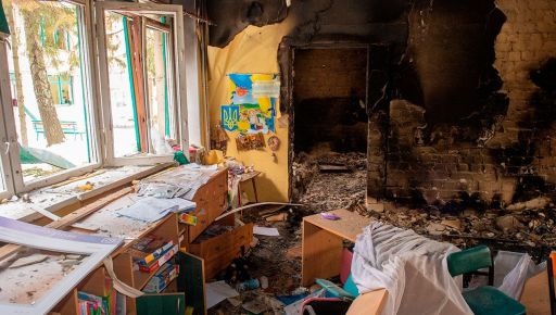 В Харькове из-за ночного обстрела разрушен детский сад: ущерб окружающей среде почти 1,8 млн грн