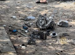 В Харькове российский БПЛА "Италмас" упал возле жилого дома