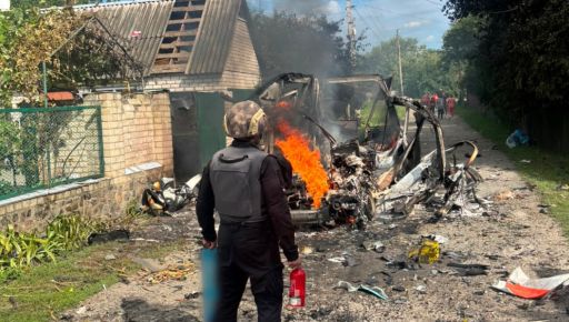 Правоохранители показали последствия российских обстрелов в Харьковской области за сутки