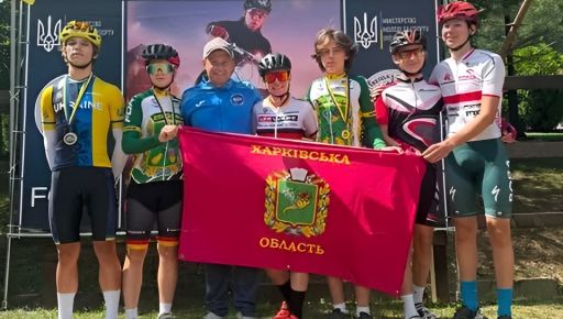 Харьковские велосипедисты завоевали на чемпионате Украины четыре медали