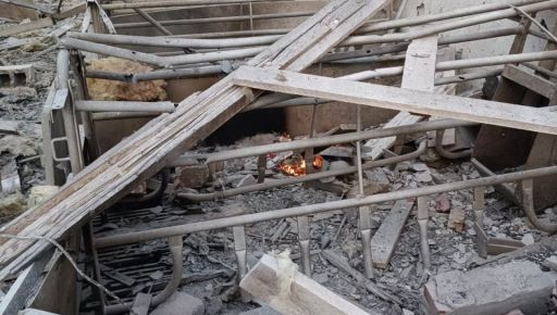 Російські безпілотники вдарили по Ізюмщині: горіло агропідприємство