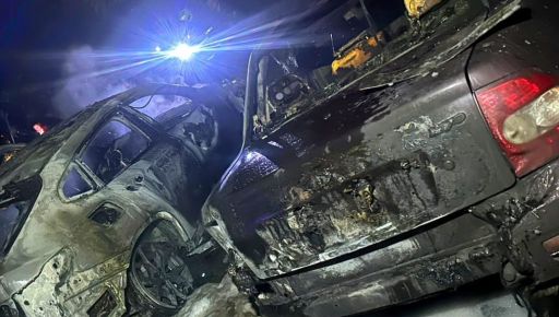 У Харкові затримали 19-річного палія, через якого згоріли кілька автомобілів