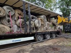 Антидроновий захист для фронту: харківські "Скіфи" отримали фуру сіток від українських кінематографістів