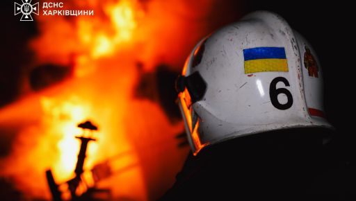 У Харкові після нічної атаки дронів спалахнули пожежі: ДСНС показала фото