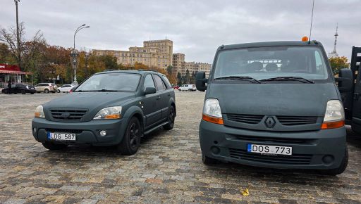 Харьковская бригада получила джип и грузовик для работы на передовой