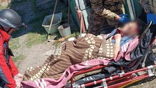 С Купянщины эвакуировали бабушку, которая не могла самостоятельно двигаться