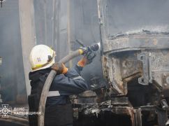 З&rsquo;явилися фото та відео з місця атаки "Шахеда&rdquo; по харківському підприємству