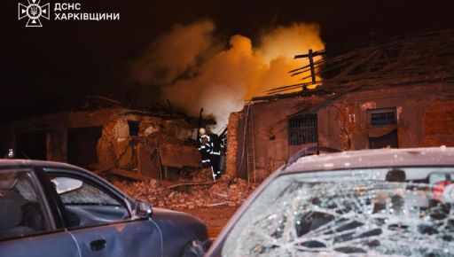 На Харківщині російські обстріли спричинили чотири пожежі: постраждало 57 людей