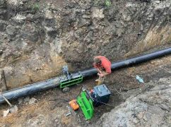 В Харькове ремонтируют водовод, разрушенный взрывом