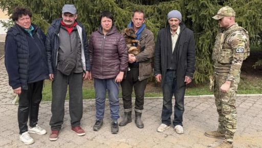 С линии фронта на Харьковщине спасли пятерых гражданских и собаку