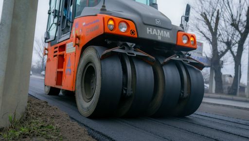 Под Харьковом ремонтируют трассу на Симферополь: под ремонт &ndash; 29 тыс. м&sup2;