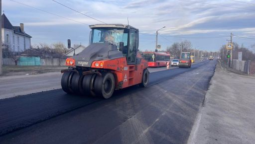 Стало відомо, на якому етапі ремонт дороги Пісочин &ndash; Коротич