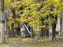 В Харькове российский БПЛА, о котором заявил Терехов, упал возле многоэтажки