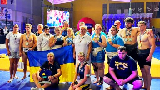 Харківʼяни вибороли призові місця на чемпіонаті світу із сумо