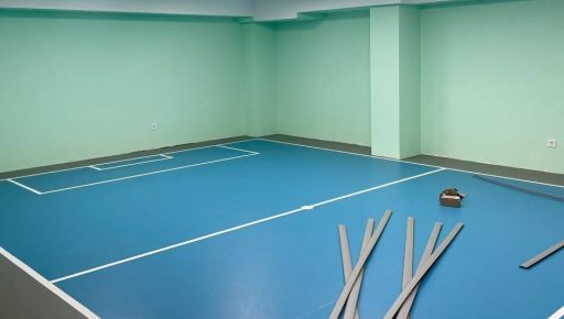 Со спортзалом и игровым уголком: В Дергачах готовят укрытие в детском саду