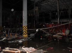 Поліція опублікувала кадри з термінала "Нової пошти" на Харківщині, який атакували росіяни