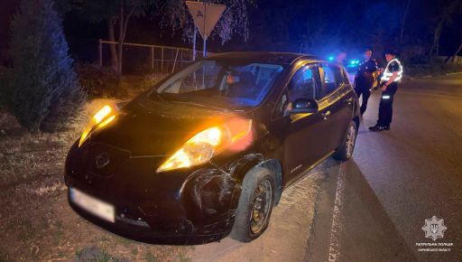 У Харкові п'яний водій вчинив ДТП та втік