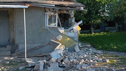 На Харьковщине ночью ракета попала в дом, но не сдетонировала (ФОТОФАКТ)