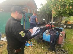 Детонация взрывчатки в мотоцикле на Харьковщине: В полиции сообщили новые детали