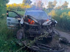 В Харьковской области FPV-дрон атаковал полицейские авто во время эвакуации