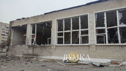 Атака "Шахедов" в Харьковской области: Оккупанты уничтожили лицей в Изюме
