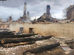 Стало відомо, що залишилося від садиби Донців-Захаржевських після російського обстрілу на Харківщині