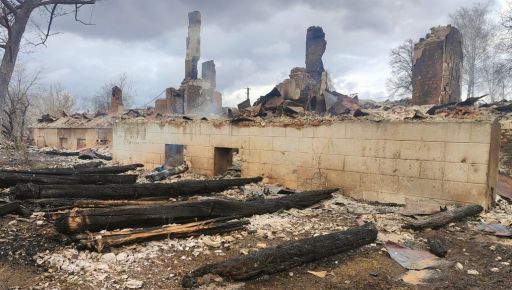 Стало відомо, що залишилося від садиби Донців-Захаржевських після російського обстрілу