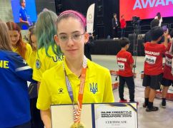 Юна харків'янка стала чемпіонкою світу з роликового спорту