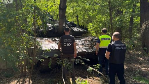 Харківські правоохоронці передали ЗСУ два трофейні танки вартістю 23 млн грн