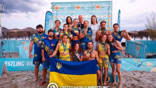 Харьковские спортсмены стали чемпионами мира по пляжным борьбе