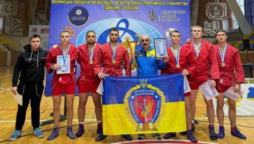 ХНУВС виборов перше місце на чемпіонату України з боротьби самбо