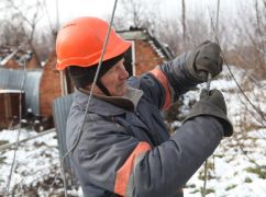 Снігопад на Харківщині: Без світла – 8 населених пунктів