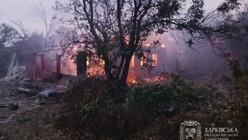На Харківщині внаслідок обстрілів постраждав чоловік: пошкоджено десятки будинків