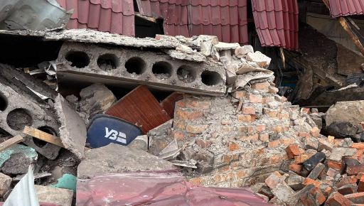 В Харьковской области российский обстрел повредил здание Укразализныци