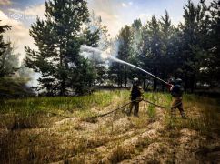 Лісові пожежі на Ізюмщині повністю ліквідовані