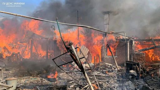 Оккупанты ударили по Волчанску: Ранены 2 человека, в городе – масштабный пожар
