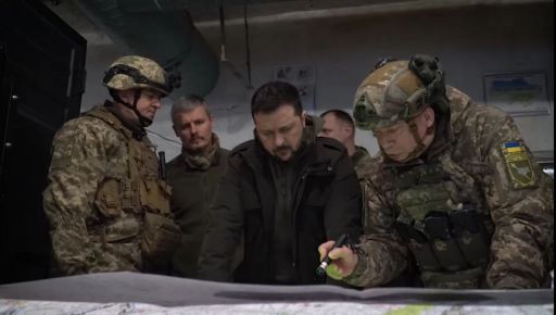 Зеленский посетил передовой командный пункт защитников Купянска