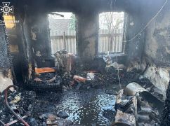 На Харьковщине в деревянном доме сгорел мужчина