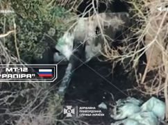 На Харківщині прикордонники знищили ворожу "Рапіру": Кадри ураження