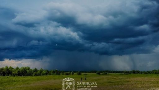 На Харківщині попередили про сильний дощ 25 серпня