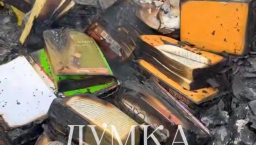 В результате обстрела в Харькове вспыхнули два пожара площадью 450 м²