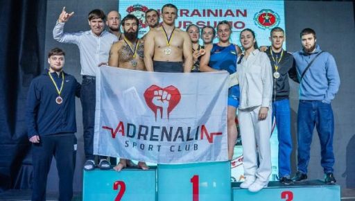 Харьковские сумоисты получили первые места на кубке Украины