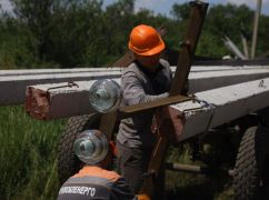 В Большой Камышевахе на Харьковщине возобновили электроснабжение