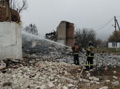 В Купянском районе из-за российского удара горело учебное заведение