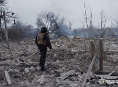 Поліція показала наслідки російських атак у Харківській області