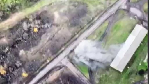 Харківські добровольці навели артилерію на місце дислокації окупантів: Відео влучного пострілу