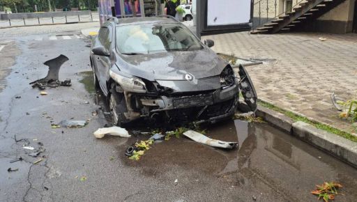В Харькове во время российской атаки пострадал полицейский